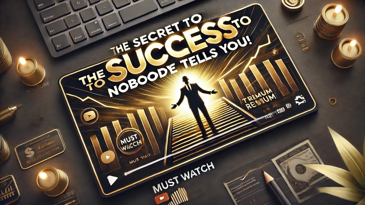 The Secret to Success Nobody Tells You! Must Watch YouTube