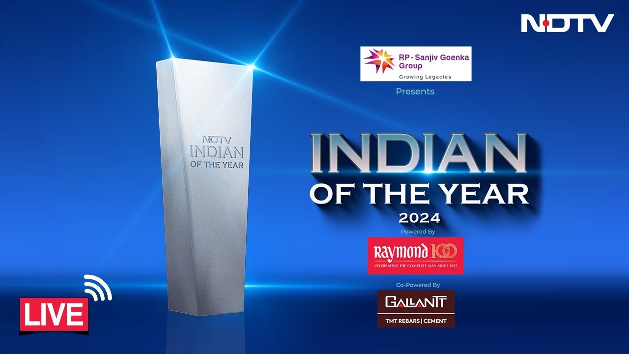 NDTV Indian Of The Year Awards 2024 - YouTube