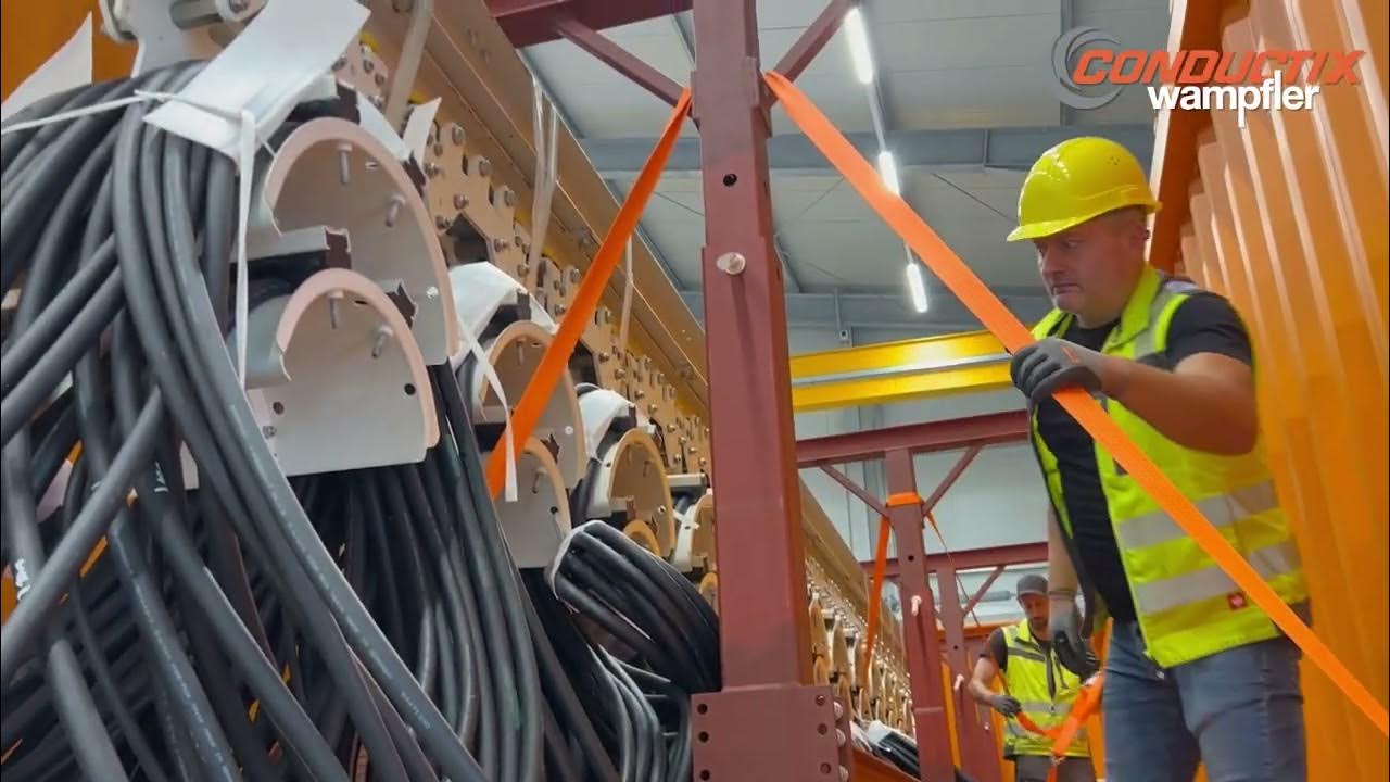 Pre Assembled Festoon Systems Loading at ConductixWampfler YouTube