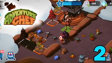Adventure Chef Merge Explorer Gameplay Walkthrough Part 2 - Android/iOS