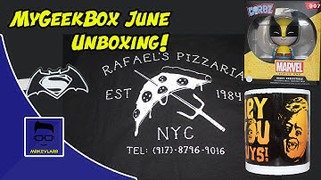 MyGeekBox June Unboxing