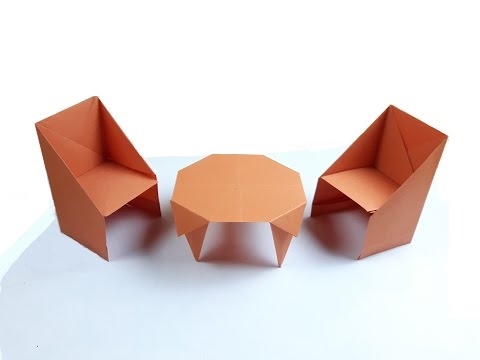 How to make a paper Chair?