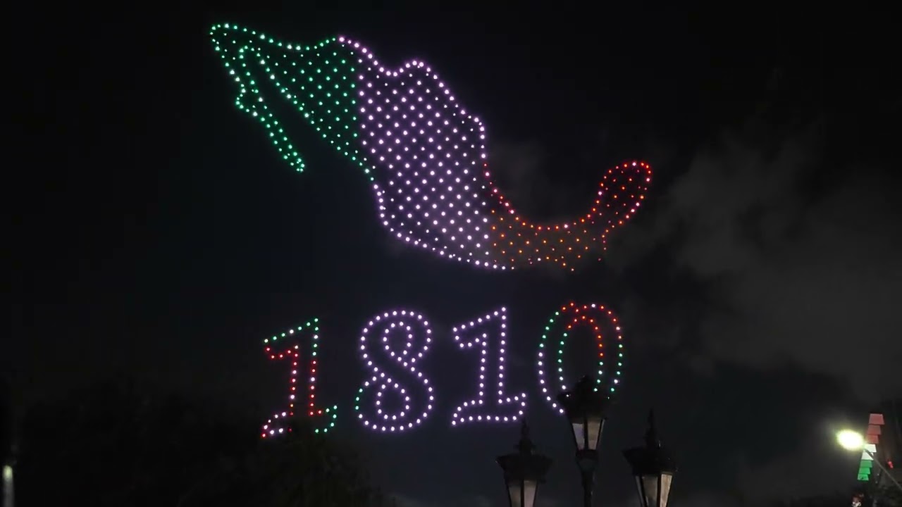 show de drones monterrey 2025