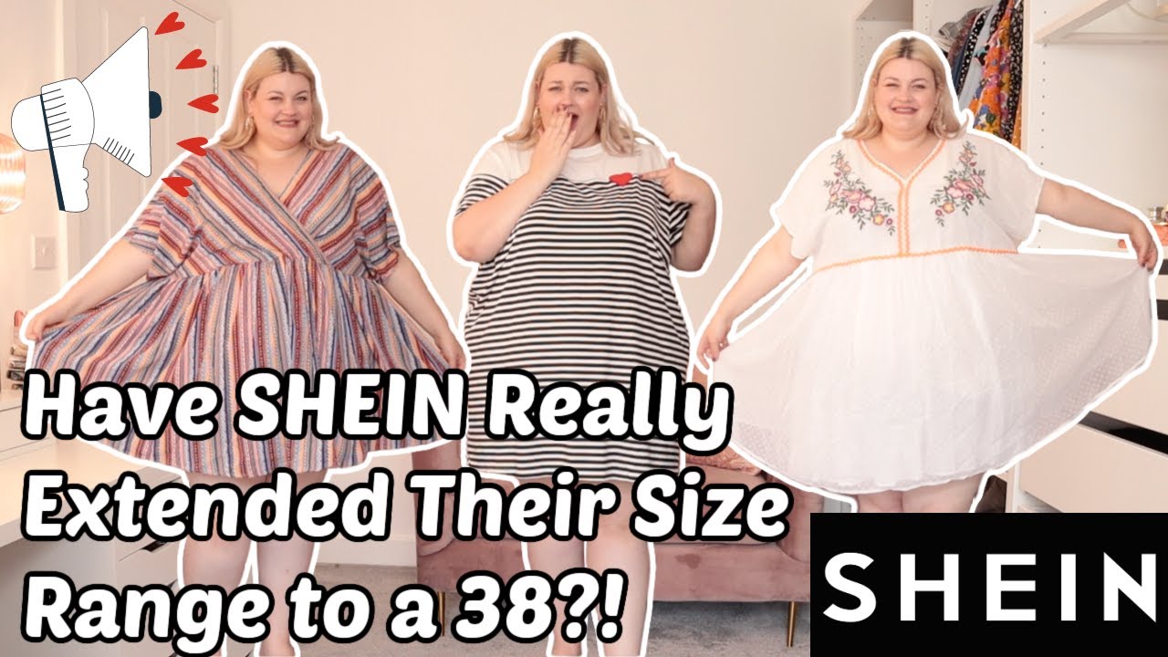 HUGE SHEIN PLUS SIZE HAUL! Size 30  HAVE SHEIN REALLY EXTENDED THEIR SIZES  TO A 38?! Shein Fit + 