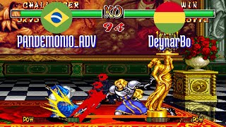 FT5 @samsho2: PANDEMONIO_ADV (BR) vs DeynarBo (BO) [Samurai Shodown II Fightcade] May 12