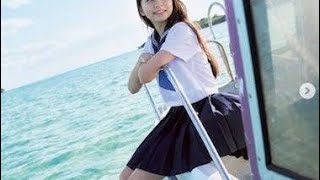 制コレ24グランプリ・稲光亜依、透明感あふれる制服ショット公開「まぶし過ぎます」