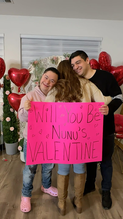 Asking Her To Be My Valentine