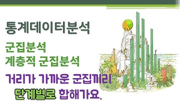 통계데이터분석 - 군집분석 - 계층적 군집분석 🔑 hierarchical cluster analysis | 단계별 군집화 | 덴드로그램(dendrogram) | 유클리드거리