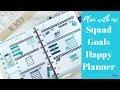 Classic Happy Plan | Jan 14th - !9th | Plan with me Squad goals
