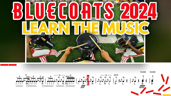 Bluecoats 2024 Snare Playalong – FULL SHOW