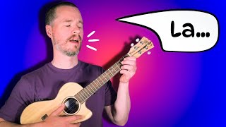 Ukulele Lesson for Children - How to Sing and Play #ukulele #singing