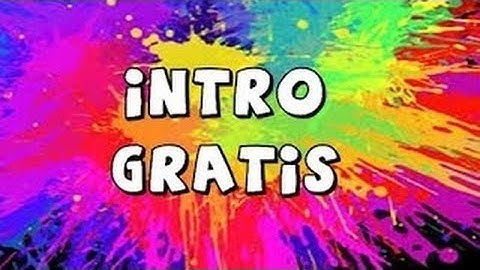 Faço intro GRATIS simples (2017) dorgas