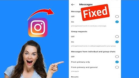 Instagram Message Notifications Not Showing Up