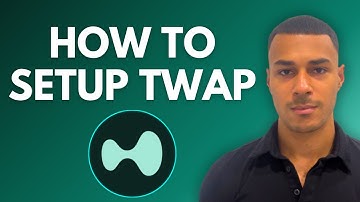 How to setup a TWAP on Hyperliquid