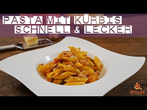 Video: Pasta Mit Kürbis, Speck Und Amaretto