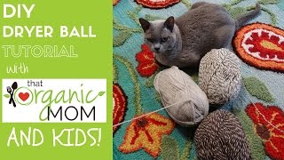 Beginner Tips for a DIY Dryer Ball Tutorial Video | How to Make a Dryer Ball at Home