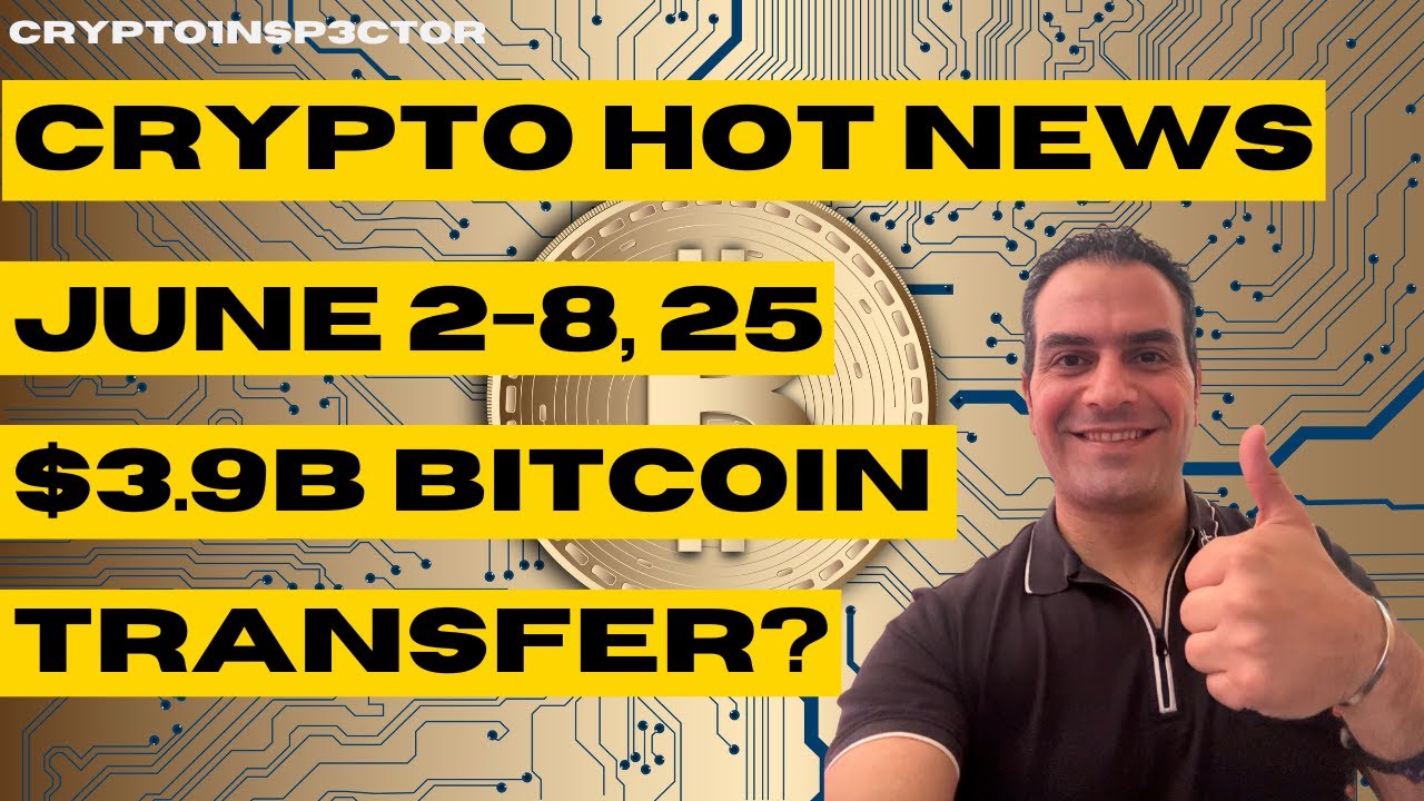 🔥 Top Crypto News Highlights | June 2–8, 2025 | Tether’s $3.9B Move, SEC Drama, Stablecoin Boom 🚀