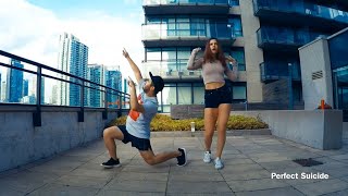 Love Yourself (Tropical Remix) ♫ best Shuffle Dance (Music video) | Perfect Suicide