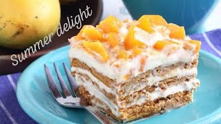 Mango Delight 😋 | Creamy Mango Delight | 15 Minutes Dessert Recipe With Mango | 3 Ingredients Only..