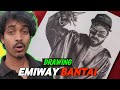Finally Emiway Bantai Ka Sketch Complete Kiya 🥵10 din bad | Artist Vlog