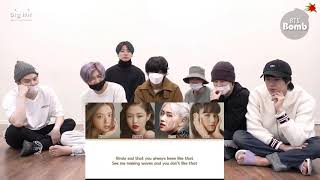 Bts reaction to blackpink love to hate me