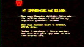 Tv2 Avning Text-Tv Nyheter 1985-02-12