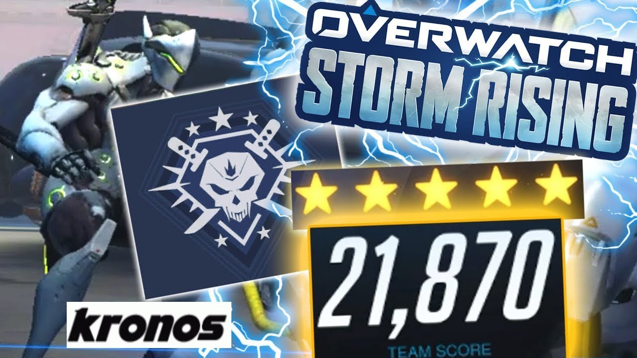 ✔ Overwatch Storm Rising 2019 Archives Legendary Mission TOP500 (**1080HD**)