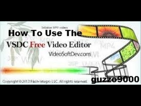 Vsdc tutorial