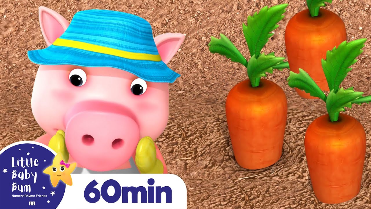 Learn to Count Vegetables Song +More Nursery Rhymes and Kids Songs