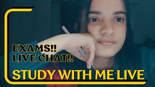 Study With Me Live (3hrs+Break)? NEET/JEE/ CUET/12thBoards Aspirants can join EXAM SEASON ?