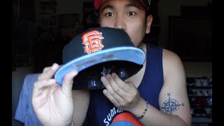 New Era Clouds Collection San Francisco 59fifty fitted cap unboxing