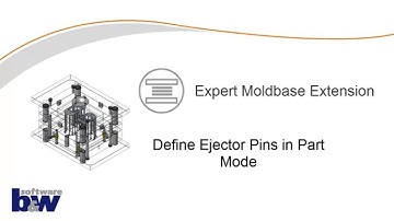 Creo Parametric - Expert Moldbase Extension 9.0 - Define Ejector Pins In Part Mode