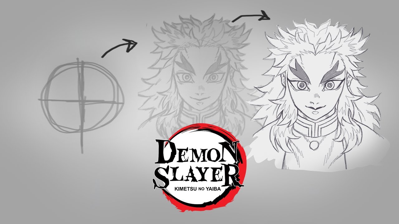 Como Desenhar Demon Slayer (vários personagens)  Esboço de anime, Desenho  de olho de anime, Tutoriais de desenho anime