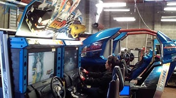 Initial D6 Arcade Machine - Physical Appearance