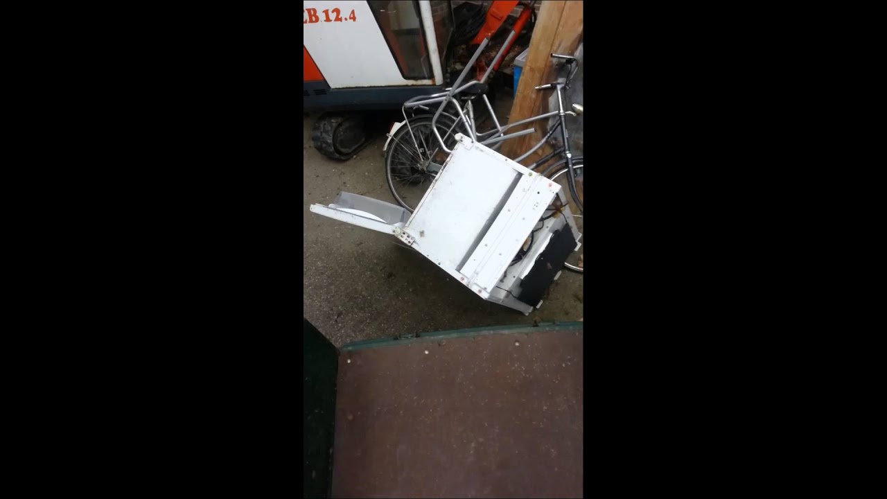 How to destroy a refrigerator YouTube