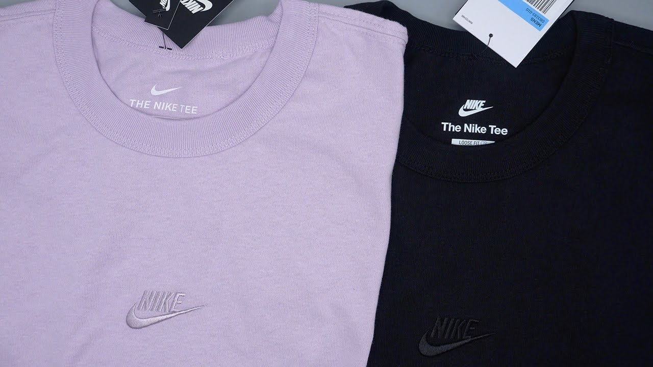 Nike Sportswear Premium Essential T-Shirt (Review + On-Figure) - YouTube