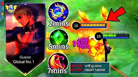 GUSION ROTATION TUTORIAL! (Fast Item +Combo Tips & Tricks)😱