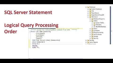 SQL Server Interview Questions Part 1