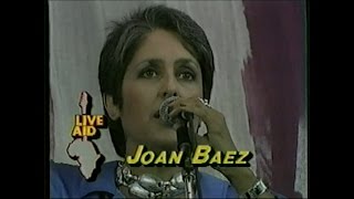 Joan Baez - We Are The World (ABC - Live Aid 7/13/1985)