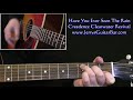 Have You Ever Seen The Rain Creedence Intro Guitar Lesson