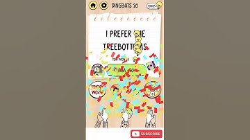 Brain Test Tricky Words Dingbats Level 20 Walkthrough