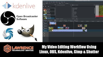 My Open Source Video Editing Workflow Using Linux, OBS, Kdenlive, Gimp & Shutter