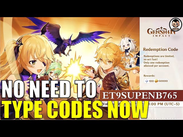4 New Redemption Codes, 360 Primogems ✨ Genshin Impact
