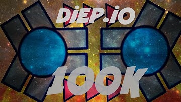 100K SCORE GAMEPLAY // Diep.io // Triple Twin // Max Level Tank