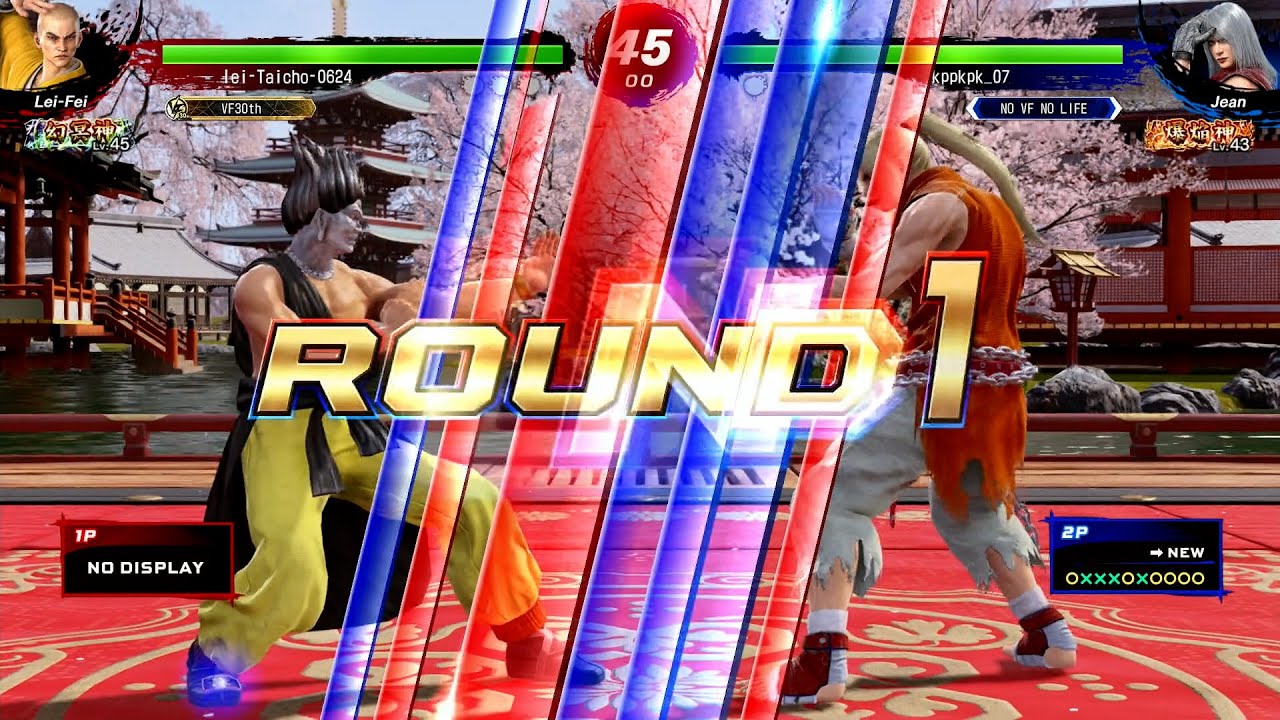 【VFes / VF5us 高段位戦】 幻冥神 雷飛 VS 爆焔神 ジャン紅條