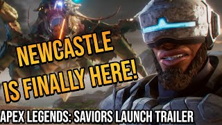 NEWCASTLE is Officially Here! Apex Legends: Saviors Launch Trailer Reaction (Apex Legends Season 13)