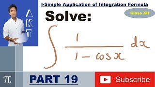 Integration Type I : Simple Application of Integration Formula: Part 19