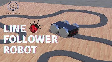 PID controlled Line Follower Robot in Webots | BRACU | CSE 461 | Group 2