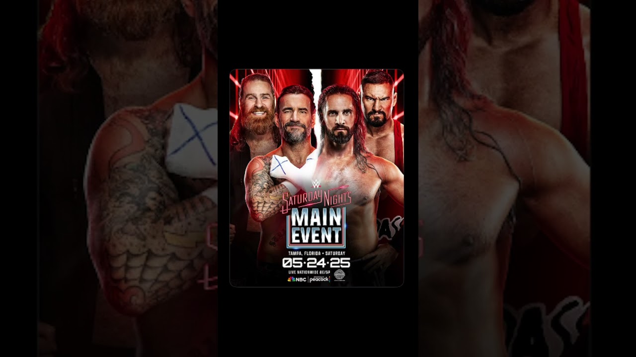 Saturday Night’s Main Event 5/24 Match Card