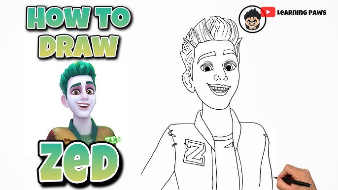 How To Draw Disney Zombies